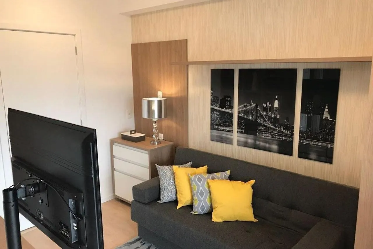 Estudio Charmoso no Coração do Brooklyn Apartamento São Paulo